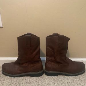 Red Head Steel Toe Boots men’s 8